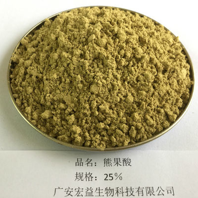 Luz ácida do extrato de Ursolic da planta natural - pó amarelo 25% CAS 77-52-1