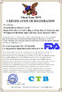 China Xi'an Healthway Biotech Co.,Ltd Certificações